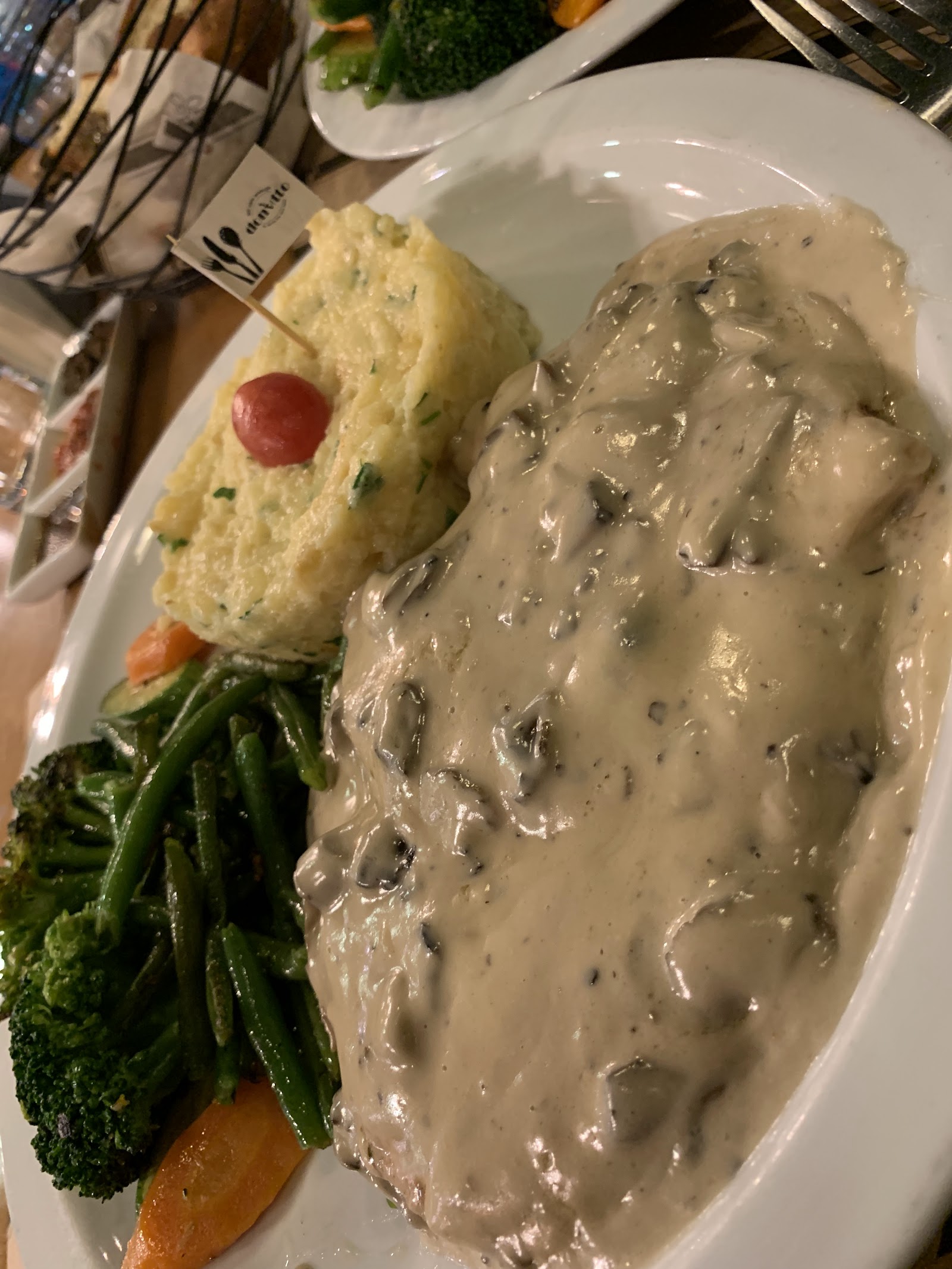 Chicken in Mushroom Sauce